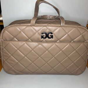 NWT Gilda Paris quilted weekender luggage tote